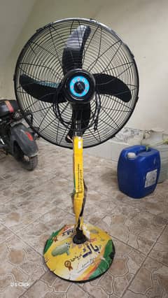 Pedestal fan copper motor beautiful black design