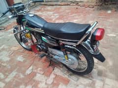 honda 125 black colour