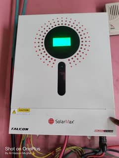 Solar Max Inverter Falcon 6kw 2 weeks used only