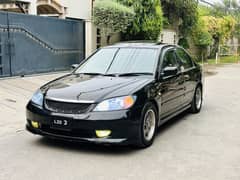Honda civic vti oriel prosmatec Golden number