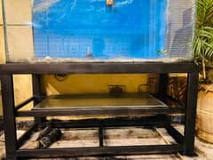 Fish Aquarium/ Glass Tank  with Aquarium Iron Stand