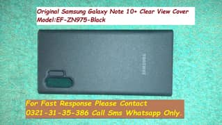 original samsung clear view cover for galaxy note 10+