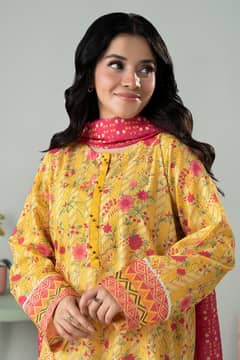 branded lawn 2 pc