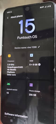 vivo y 200