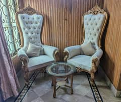 Royal Sofa Chairs with table