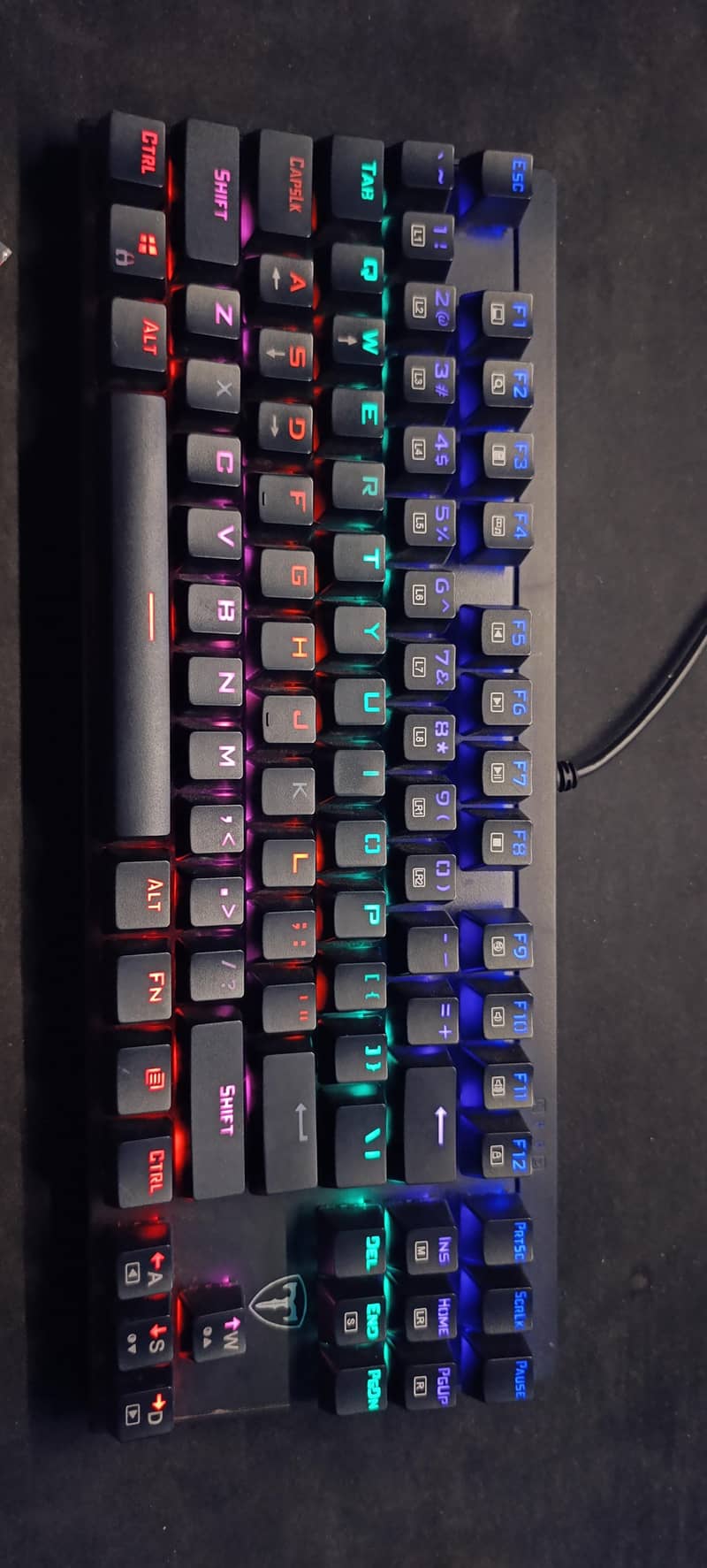 T daggers Corvette mechanical gaming keyboard for pc computer 2