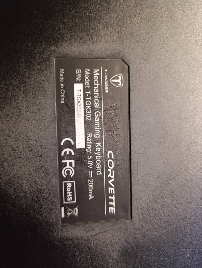 T daggers Corvette mechanical gaming keyboard for pc computer 3