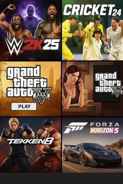 GTA 5 FiFa TEKKEN 8 PC GAMES INSTALL KRWAYE ALL OVER PAKISTAN