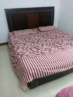 Bed set/wooden bed/luxury bed set/side table/polish bed/Furniture