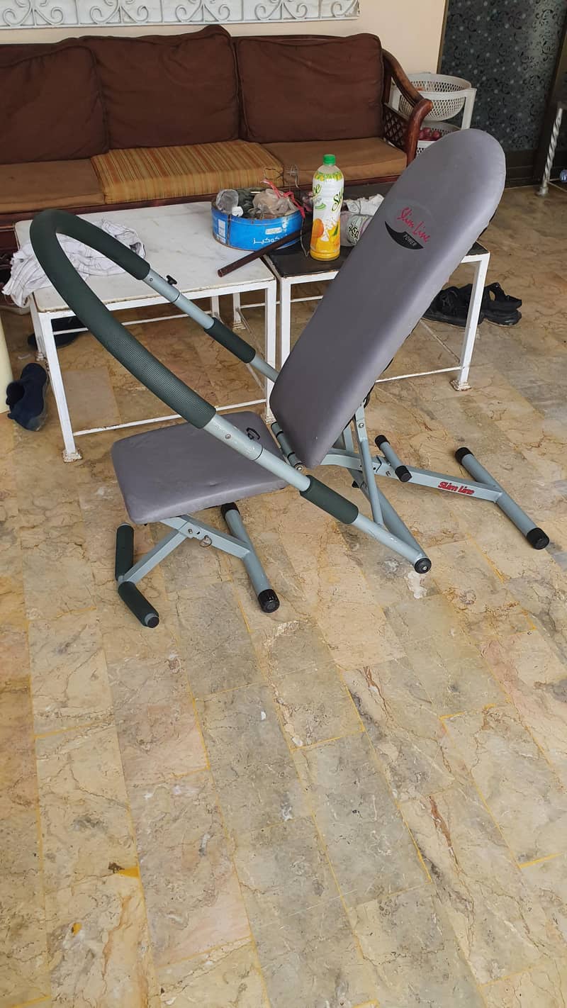 Slimline Abs exercise machine good condition 2