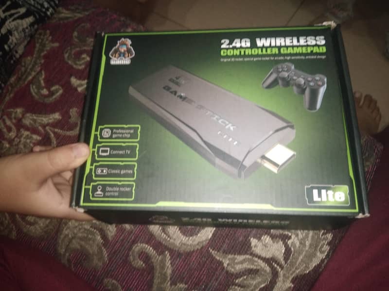Game stick games 1500 2 controller 2.4G wireless controller  gamepad 0