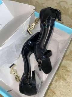 YSL Black Heels