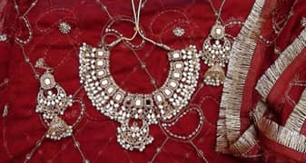 kundan bridal jewellery set -fixed price