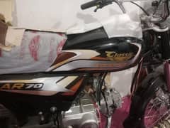 classic AR 70 bike   black colour