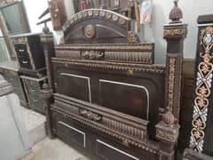 King size bed side table