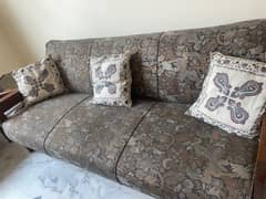 7 seater sofa set with center table and 2 side tables