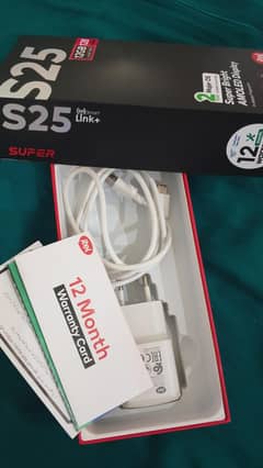 Itel S25 pta approved with full box