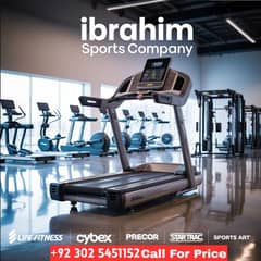 New & Used Gyms Machines - Precor - Cybes - sports art - treadmills