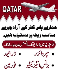 Qatar/Bahrain/Kuwait/Sudia Azad visa Available payment after visa