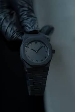 Black Aura Watch | Arabic Dial Watch ⌚ | Affordable Rates 