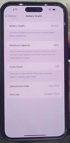 iphone 15 pro max non pta JV Sim time available