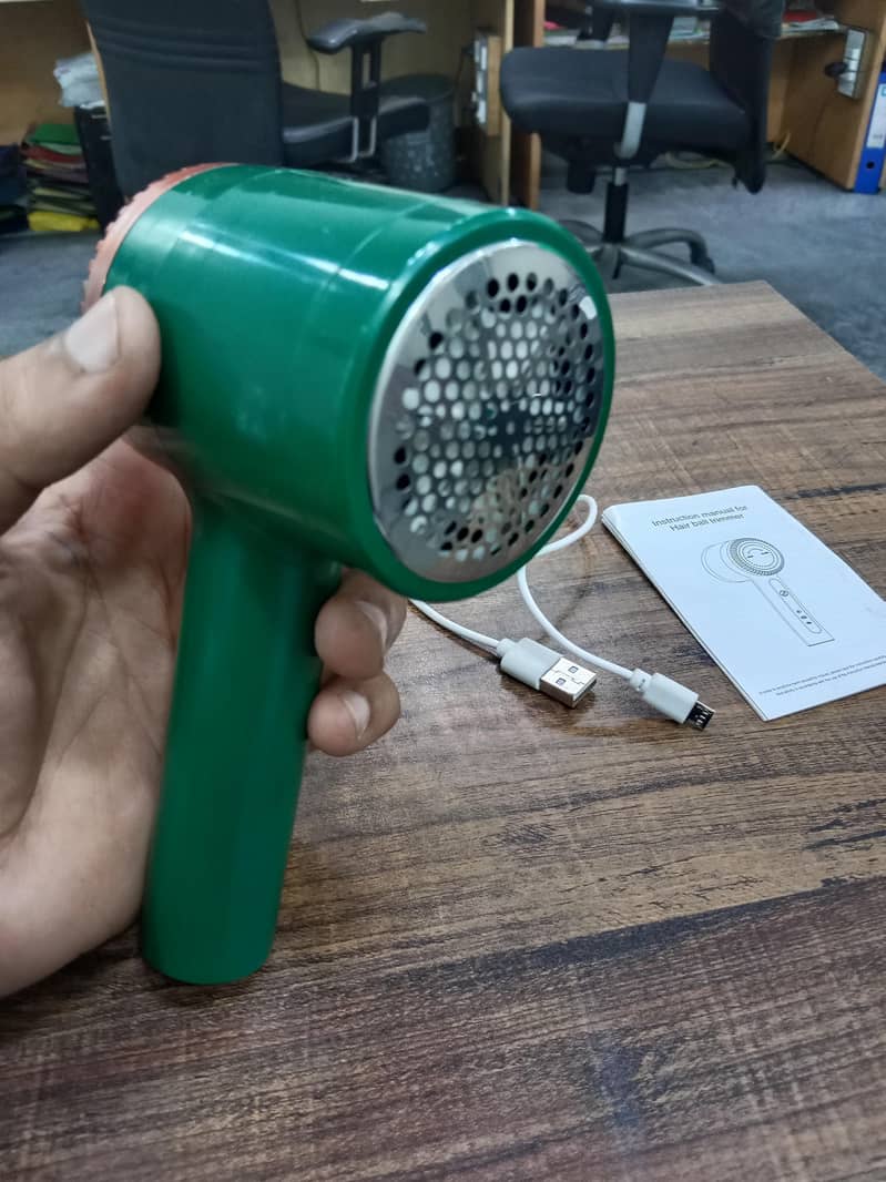Fuzz Removing Machine," 3