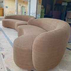 Round Sofa set | Trending Design Sofa | Boucle sofa