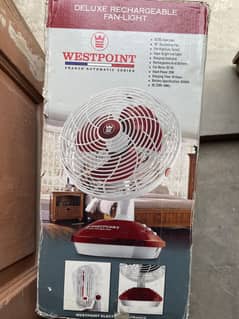 Rechargeable fan