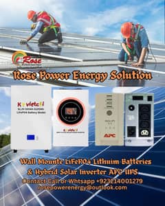 APC Smart UPS 3000 Watts And Solar Energy Solutions