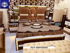 Luxury bedset | Wooden Bed | King Size Bed Set | Poshish Bed
