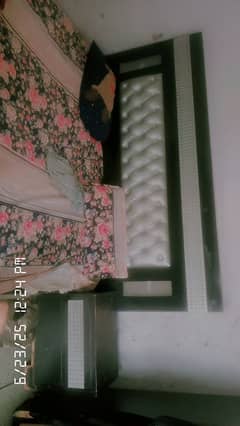 bed with dressing table for sale