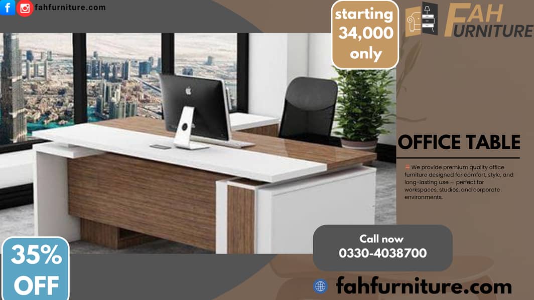 workstation table / call center table / counter / office table 1