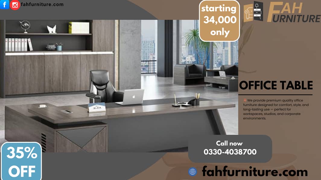 workstation table / call center table / counter / office table 2
