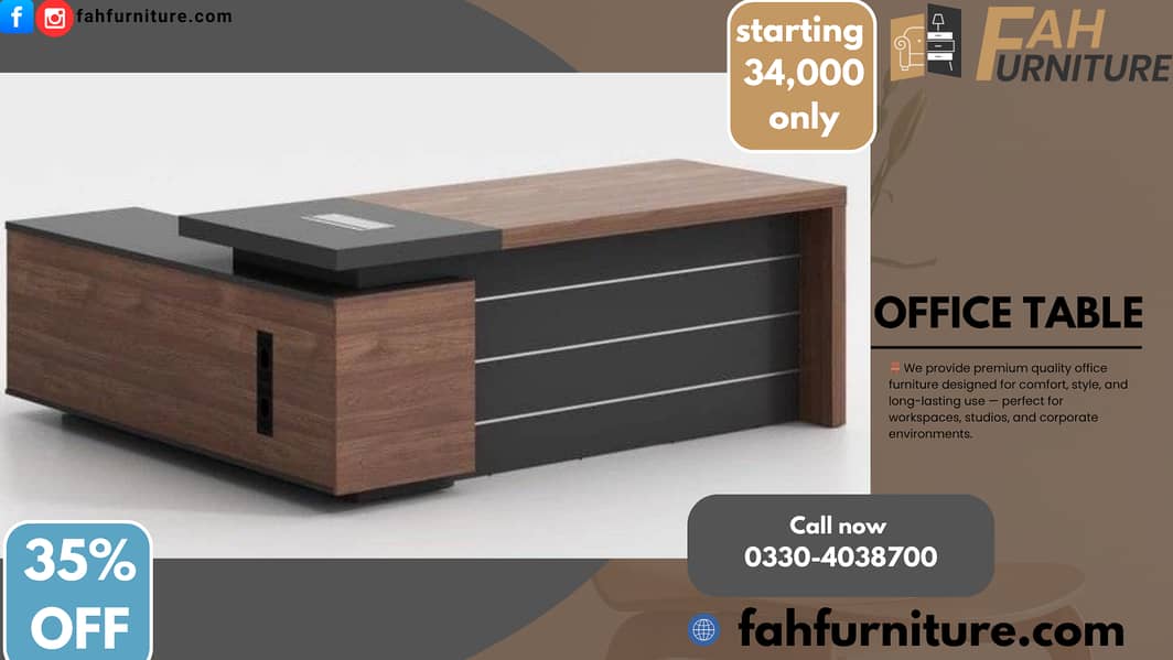 workstation table / call center table / counter / office table 3
