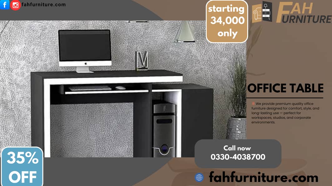 workstation table / call center table / counter / office table 6