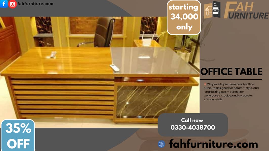 workstation table / call center table / counter / office table 7
