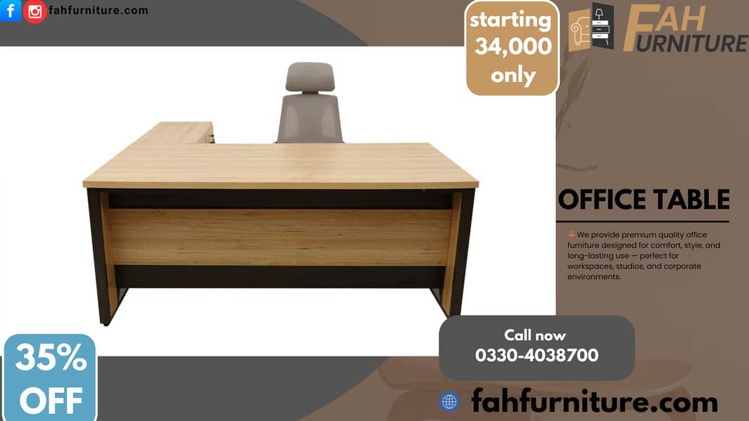 workstation table / call center table / counter / office table 8