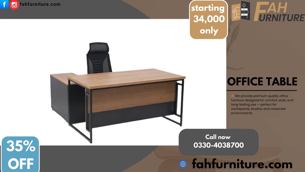 workstation table / call center table / counter / office table 9