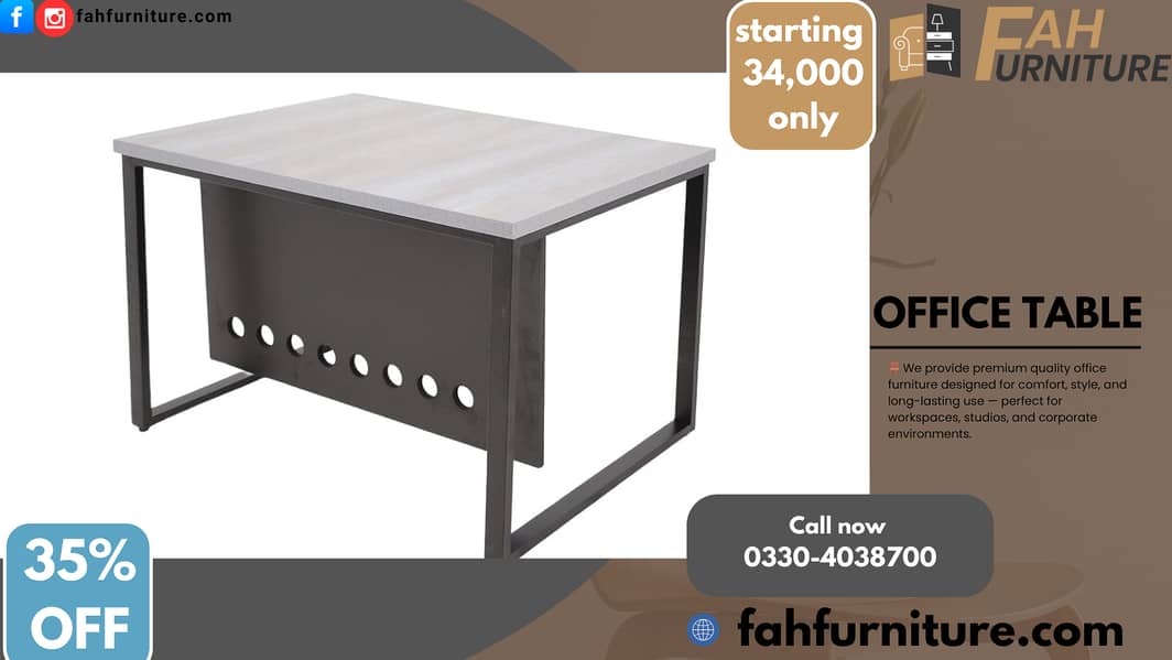 workstation table / call center table / counter / office table 10