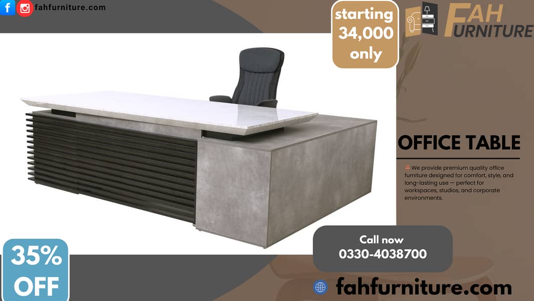 workstation table / call center table / counter / office table 14