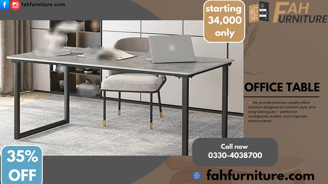 workstation table / call center table / counter / office table 16