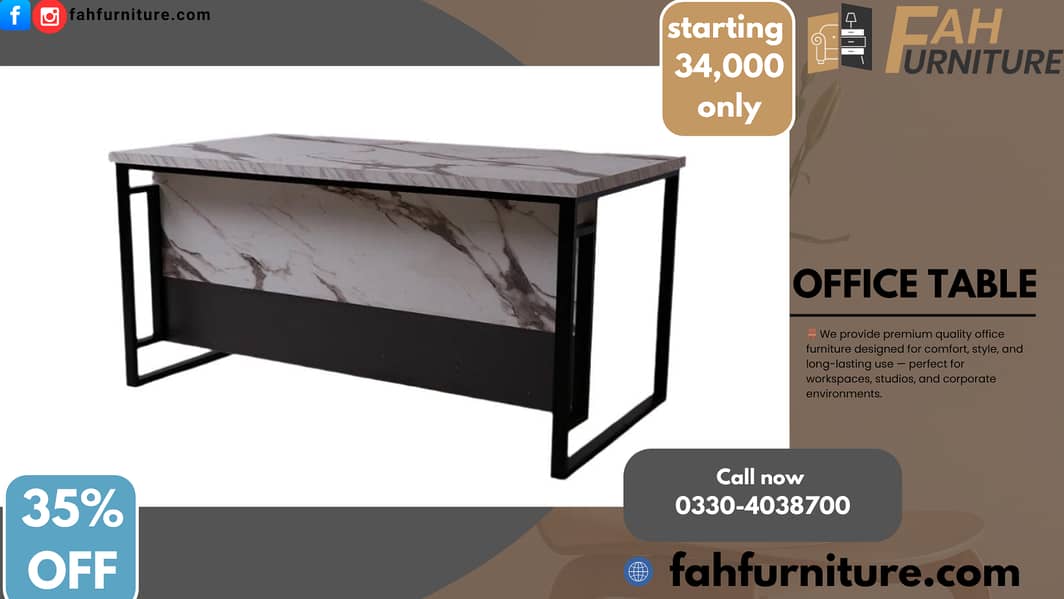 workstation table / call center table / counter / office table 17