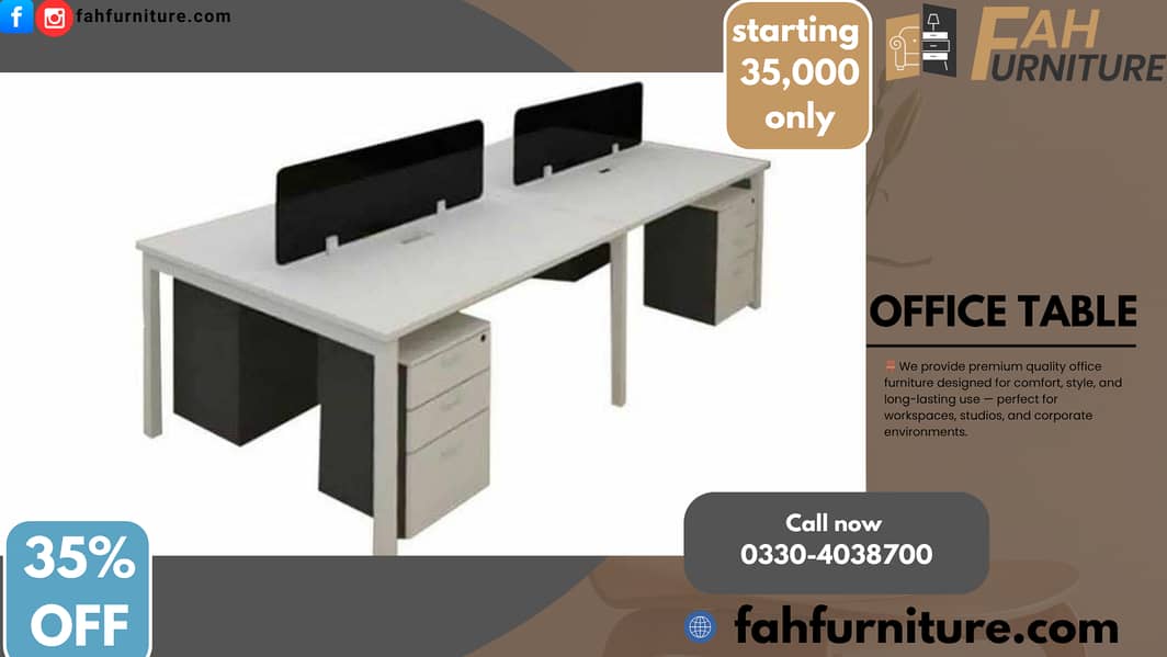 office table / computer table / executive table / study table 1