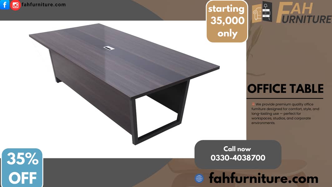 office table / computer table / executive table / study table 4