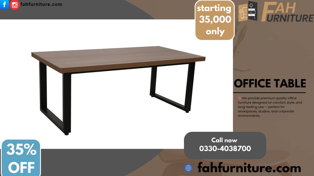 office table / computer table / executive table / study table 7