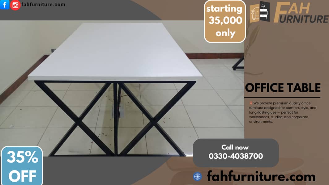 office table / computer table / executive table / study table 11