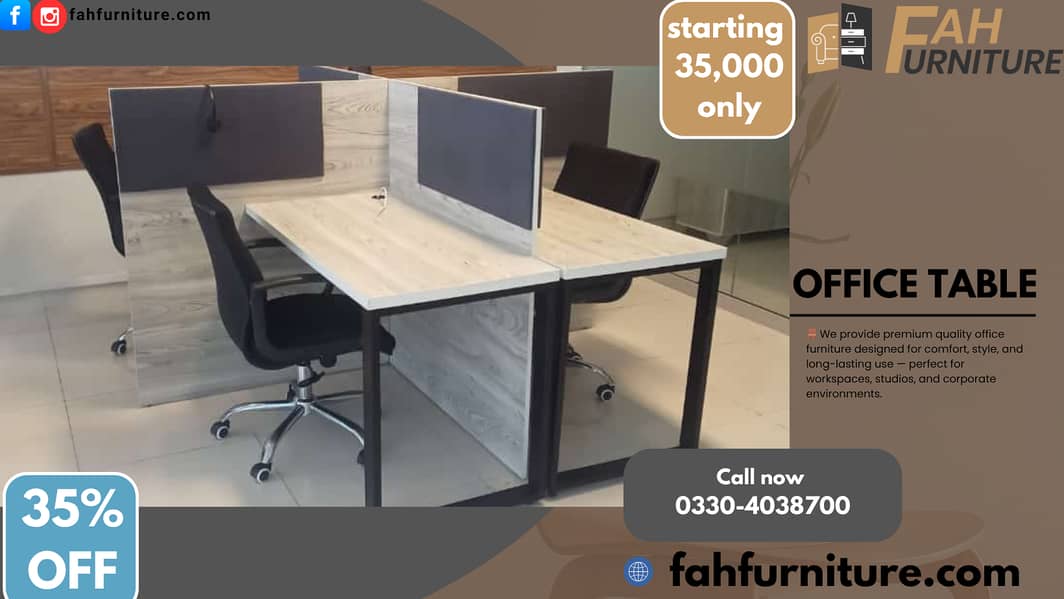office table / computer table / executive table / study table 9