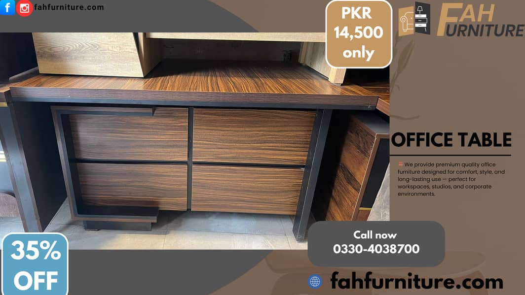 office table / computer table / executive table / study table 16