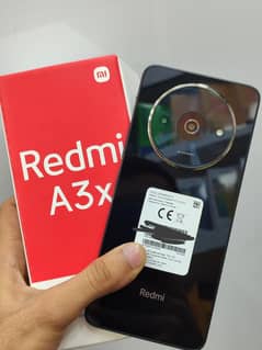 Redmi A3x 64GB slightly used with box and charger