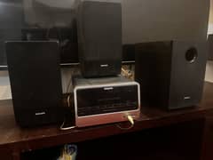 Home theater speaker DVD player